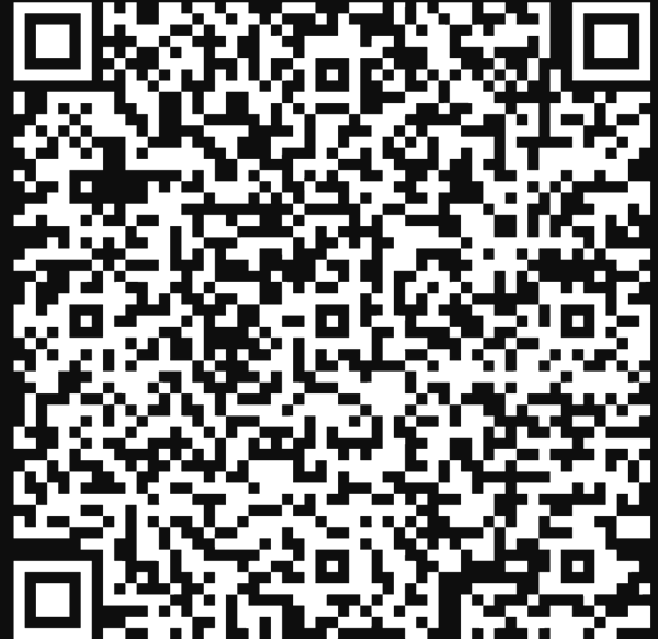 QR code per info e prenotazioni, dal pieghevole dell’evento